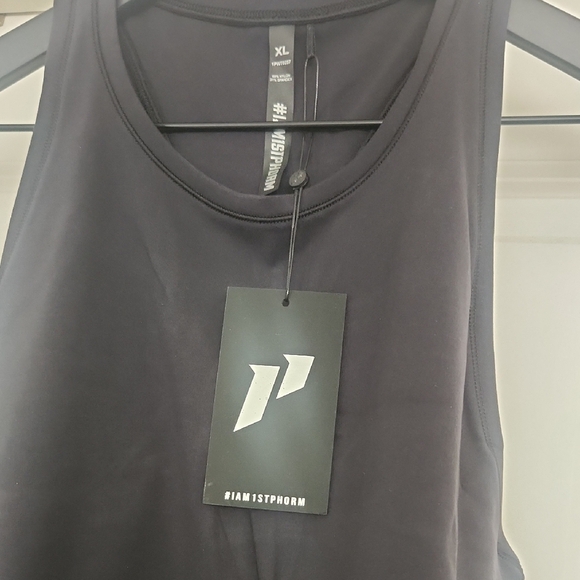 1st Phorm Black Athletic Tank Top - Picture 2 of 11